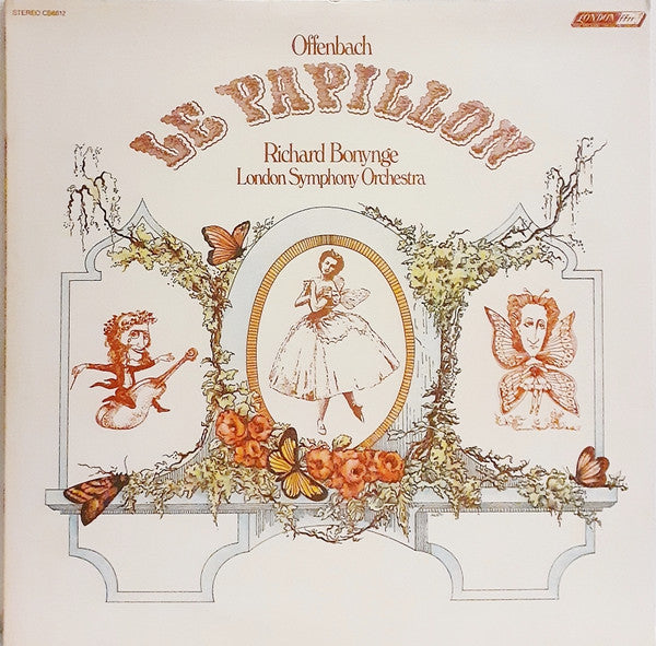 Jacques Offenbach, Richard Bonynge, London Symphony Orchestra : Le Papillon (LP)