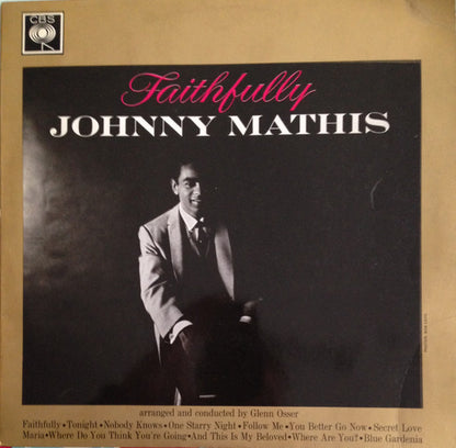 Johnny Mathis : Faithfully (LP, Album, RE)