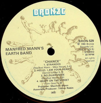 Manfred Mann's Earth Band : Chance (LP, Album)