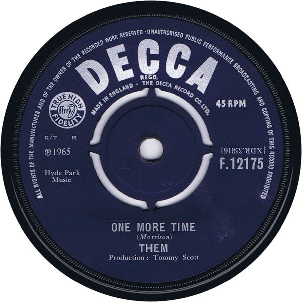 Them (3) : One More Time (7")
