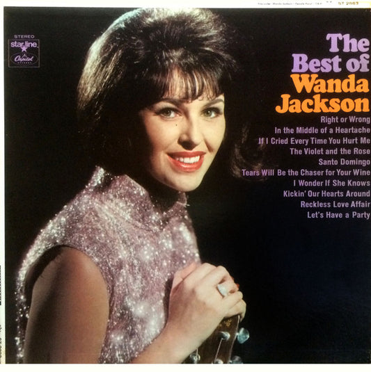 Wanda Jackson : The Best Of Wanda Jackson (LP, Comp, RP)