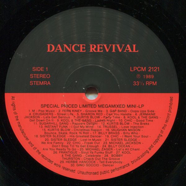 Various : Dance Revival (LP, Mixed, Unofficial)