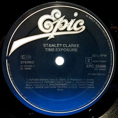 Stanley Clarke : Time Exposure (LP, Album)