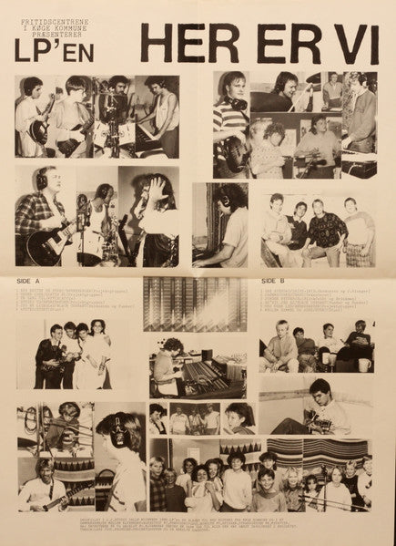 Various : Her Er Vi (LP)