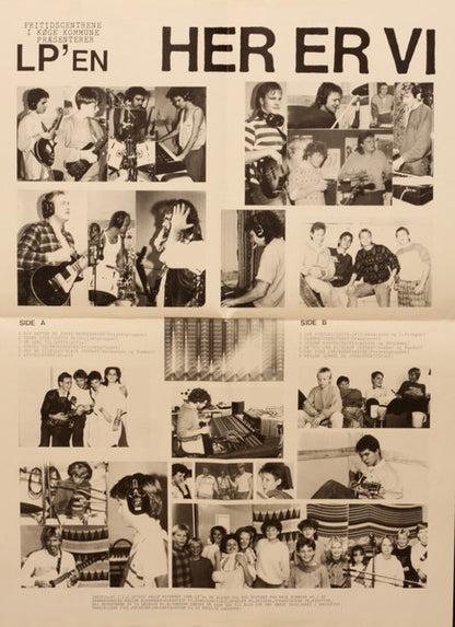 Various : Her Er Vi (LP)