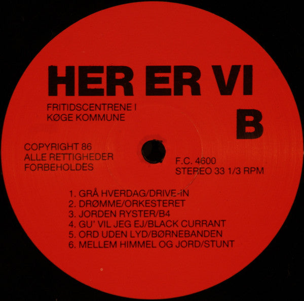 Various : Her Er Vi (LP)