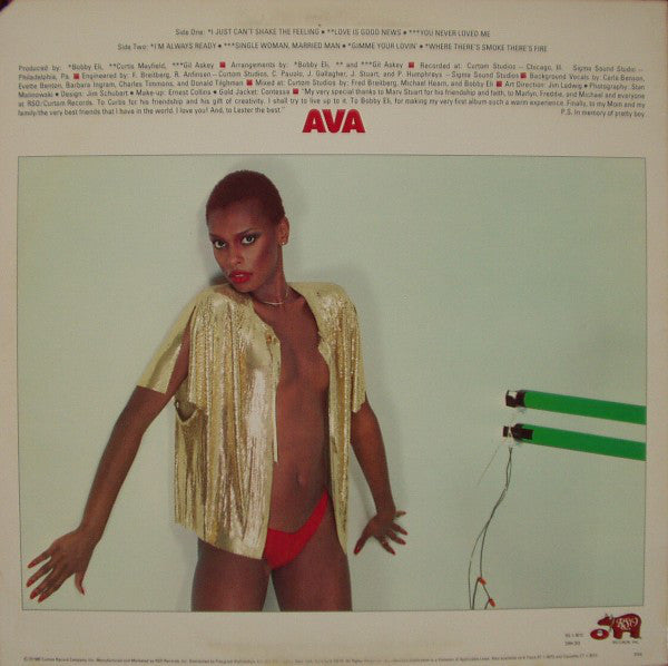 Ava Cherry : Ripe !!! (LP, Album, 56 )