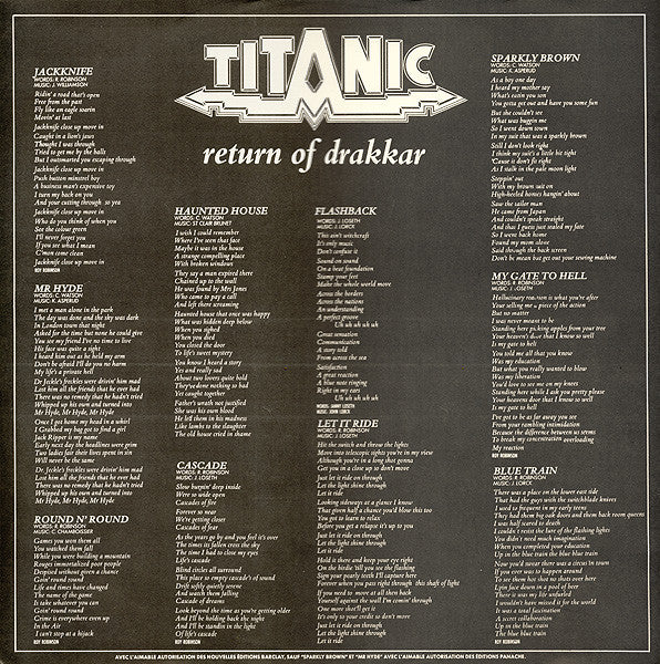 Titanic (3) : Return Of Drakkar (LP, Album)