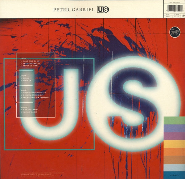 Peter Gabriel : Us (2xLP, Album)