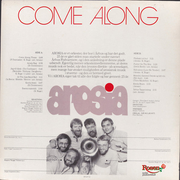 Arosia : Come Along (LP, Album)