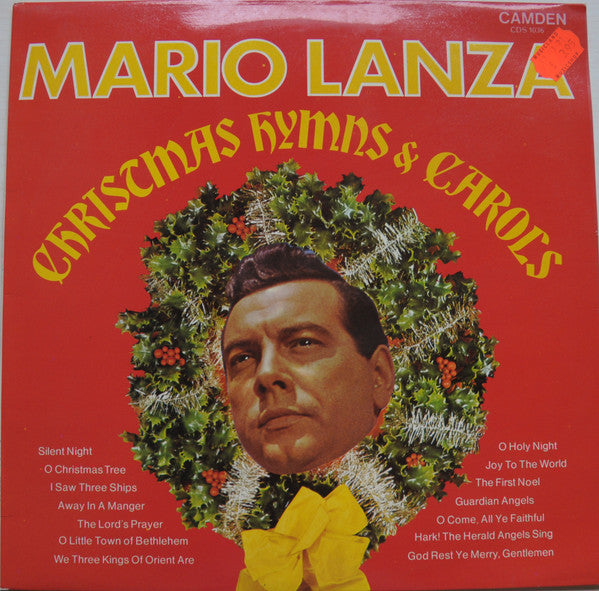 Mario Lanza : Christmas Hymns & Carols (LP, Comp)