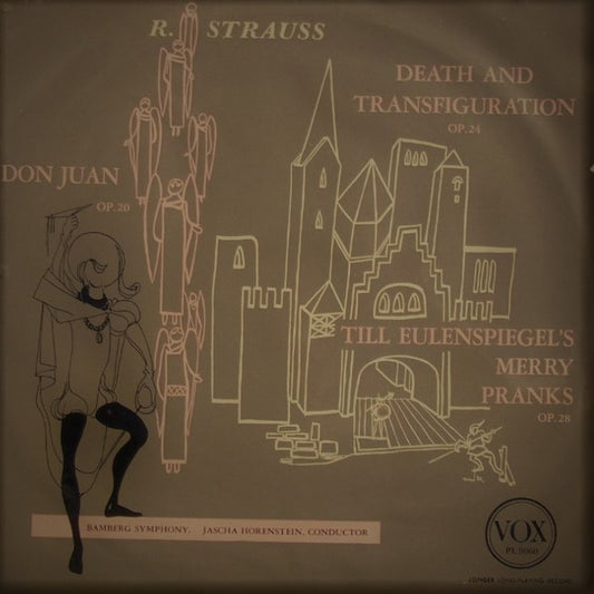 Richard Strauss : Death And Transfiguration Op.24 / Don Juan Op.20 / Till Eulenspiegel's Merry Pranks Op.28  (LP, Album, Mono)