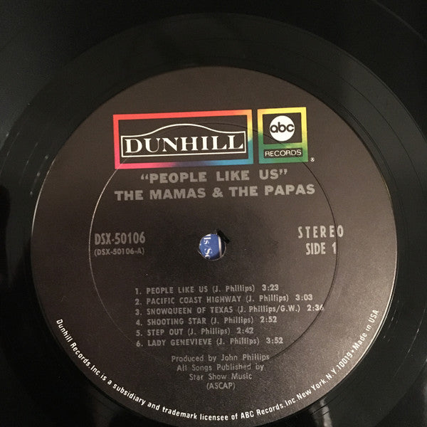 The Mamas & The Papas : People Like Us (LP, Album, Pit)