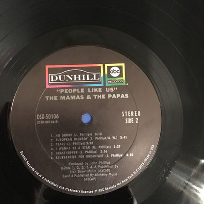 The Mamas & The Papas : People Like Us (LP, Album, Pit)