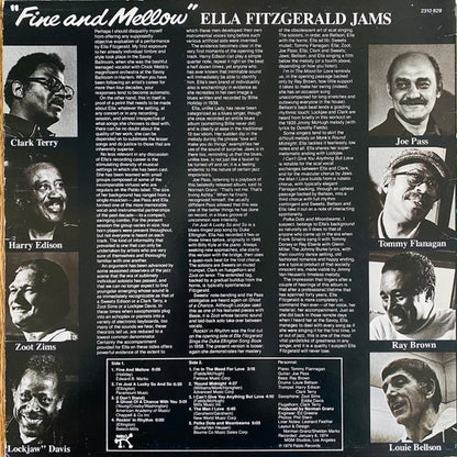 Ella Fitzgerald : Fine And Mellow (LP, Album)