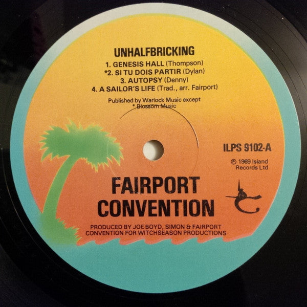 Fairport Convention : Unhalfbricking (LP, Album, RE)