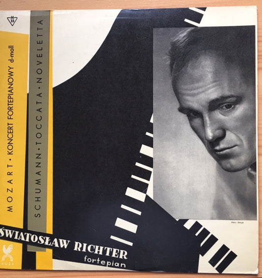 Sviatoslav Richter, Wolfgang Amadeus Mozart / Robert Schumann : Koncert Fortepianowy D-moll KV 466 / Toccata • Noveletta (LP, Comp)