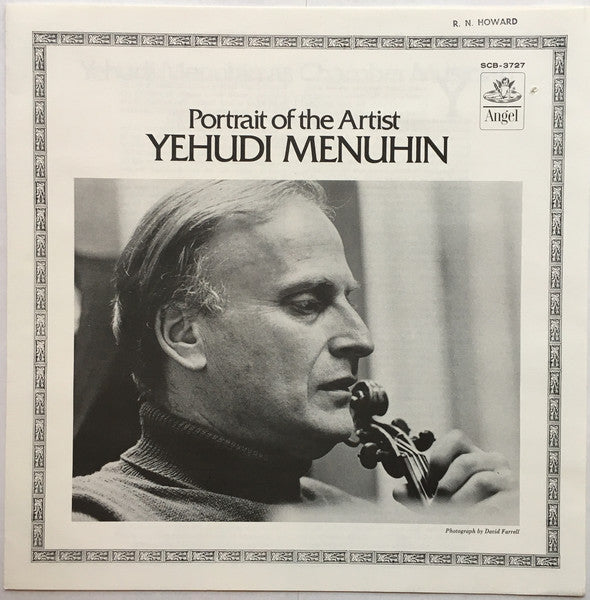 Yehudi Menuhin : Yehudi Menuhin · Portrait Of The Artist (3xLP, Boo + Box, Comp)