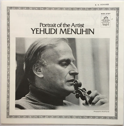 Yehudi Menuhin : Yehudi Menuhin · Portrait Of The Artist (3xLP, Boo + Box, Comp)