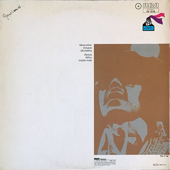 Gato Barbieri : Bolivia (LP, Album, RE, Gat)