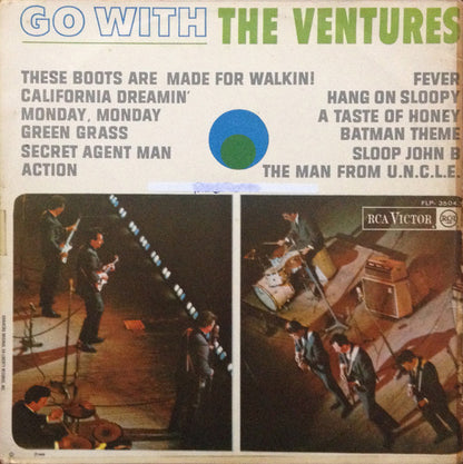 The Ventures : Go With The Ventures (LP, Album, Mono)