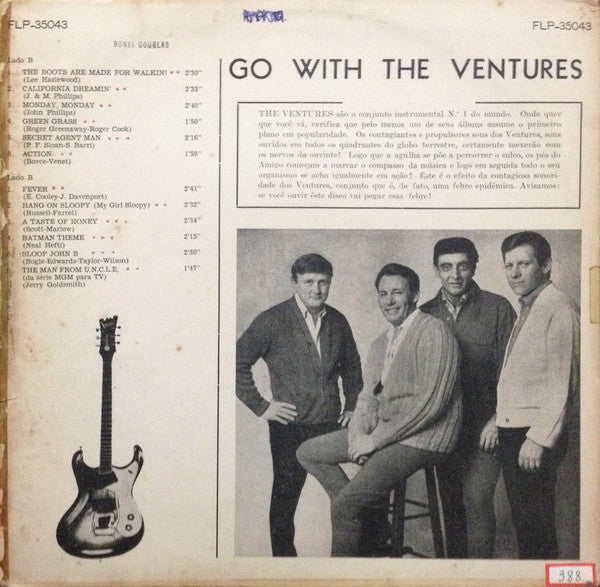 The Ventures : Go With The Ventures (LP, Album, Mono)