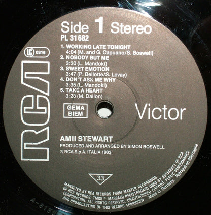 Amii Stewart : Amii Stewart (LP, Album)