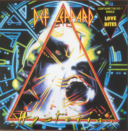 Def Leppard : Hysteria (LP, Album)