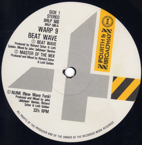 Warp 9 : Beat Wave (LP, Album)