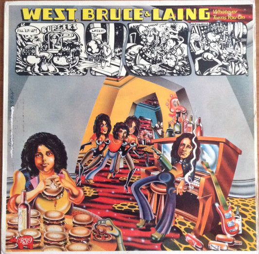 West, Bruce & Laing : Whatever Turns You On (LP, Album)