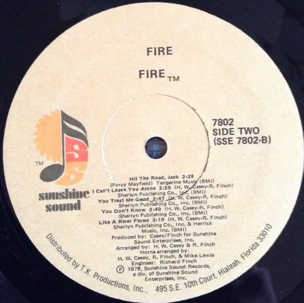 Fire (5) : Fire (LP, Album)