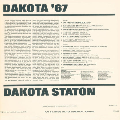 Dakota Staton : Dakota '67 (LP, Album)