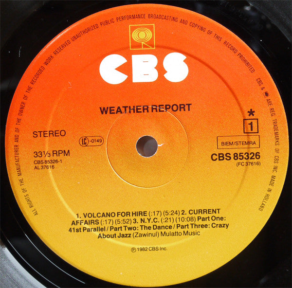 Weather Report : Weather Report (LP, Album)