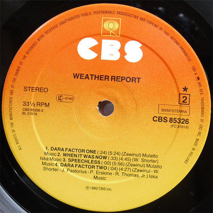 Weather Report : Weather Report (LP, Album)