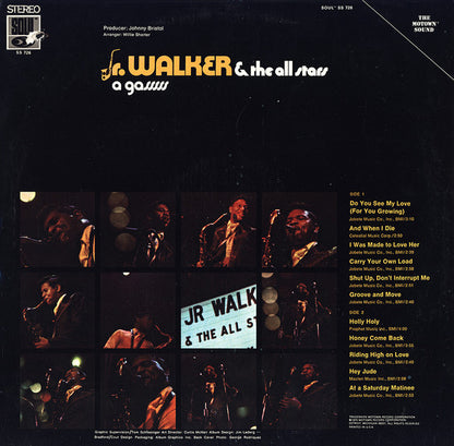 Junior Walker & The All Stars : A Gasssss (LP, Album)