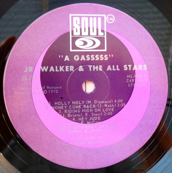 Junior Walker & The All Stars : A Gasssss (LP, Album)