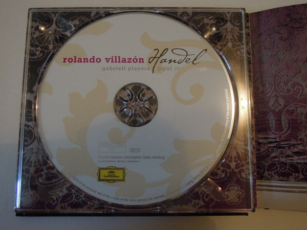 Georg Friedrich Händel – Rolando Villazón, Gabrieli Players, Paul McCreesh : Handel (CD, Album, Dlx, Ltd + DVD, NTSC)