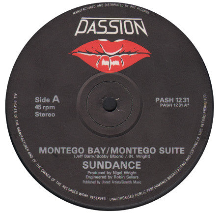 Sundance (6) : Montego Bay / Montego Suite (12", Single)