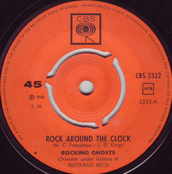 Rocking Ghosts : Rock Around The Clock (7", Single)