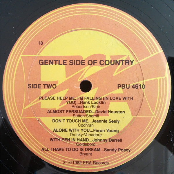 Various : The Gentle Side Of Country (LP, Comp)