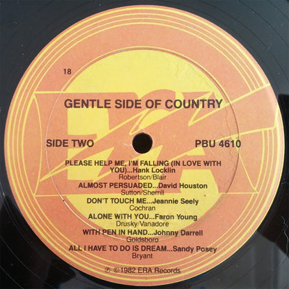 Various : The Gentle Side Of Country (LP, Comp)