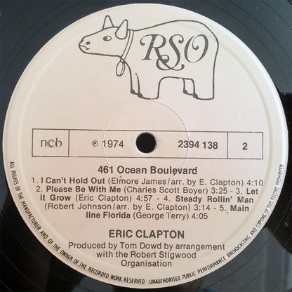 Eric Clapton : 461 Ocean Boulevard (LP, Album)