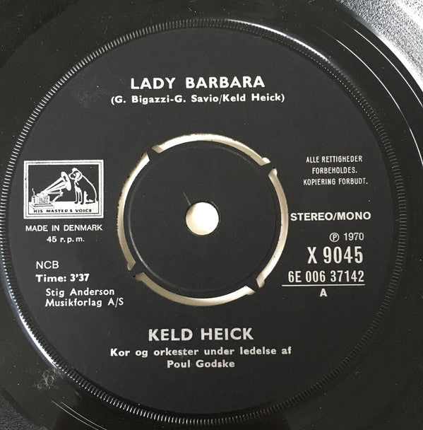 Keld Heick : Lady Barbara (7")