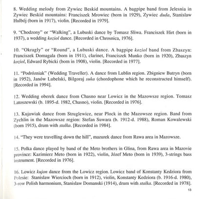 Various : Pologne • Instruments Populaires (CD, Album)