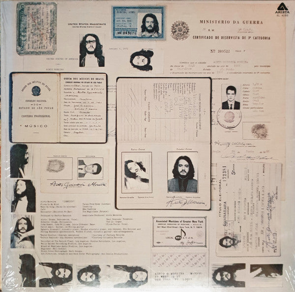 Airto Moreira : Identity (LP, Album)