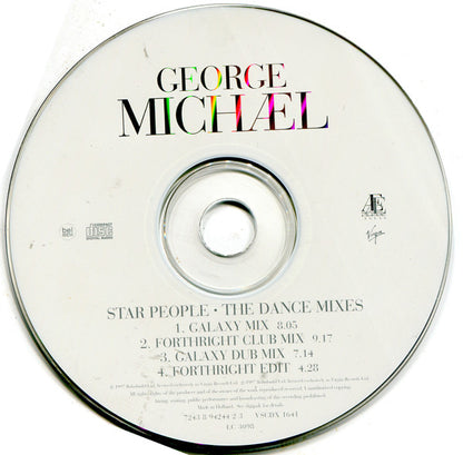 George Michael : Star People '97 (The Dance Mixes) (CD, Maxi, Dig)