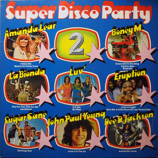 Various : Super Disco Party 2 (LP, Comp, Red)
