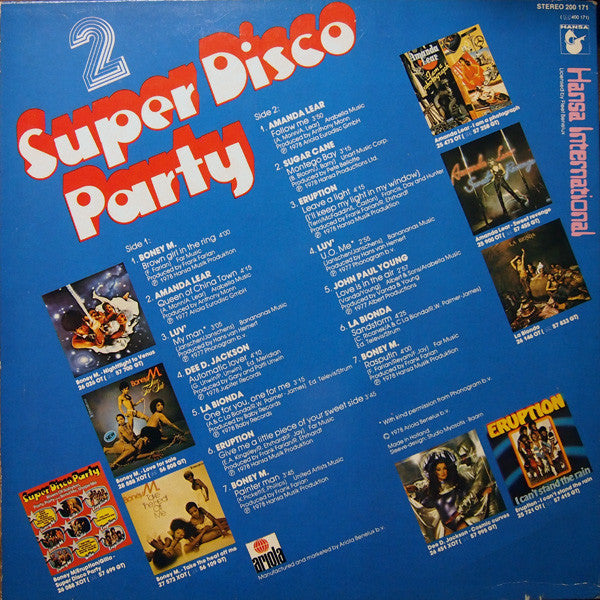 Various : Super Disco Party 2 (LP, Comp, Red)