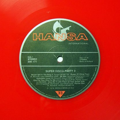 Various : Super Disco Party 2 (LP, Comp, Red)