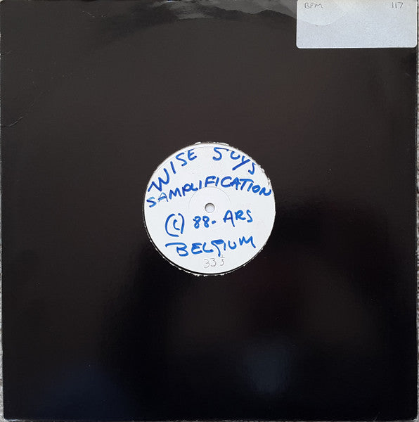 Wise Guys (5) Featuring Hithouse : Samplification (12", Promo, W/Lbl)